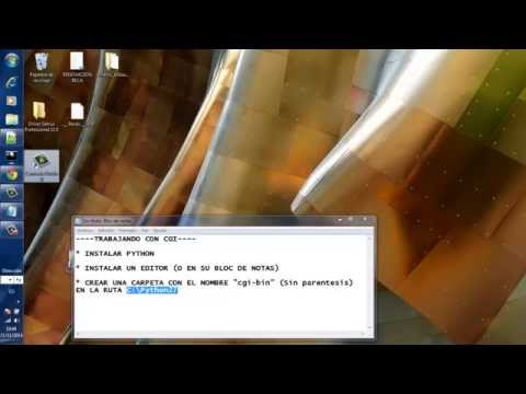 Cgi Y Python En Windows