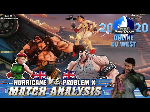 SFV CE Match Analysis: CPT Online EU West 1 LF - Hurricane (Cammy) vs. Problem X (Abigail)