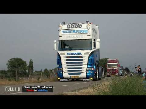 Uittocht Nog Harder Lopik 2018 - Trucks with V8 Loud Pipes Sound!! | in (4K) naar 1080p !!