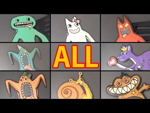 Garten of Banban All Characters collection Pancake Art - Series 1,2,3 and Fan made