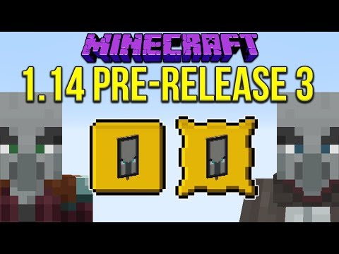 xisumavoid - Minecraft 1.14 Pre-Release 3 Mob Buoyancy Changes & New Advancements