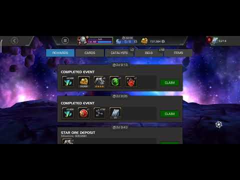Units Collection for One week - MCOC