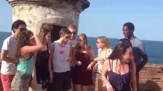 UPenn Off the Beat Impromptu Performance in Old San Juan- Shark in the Water