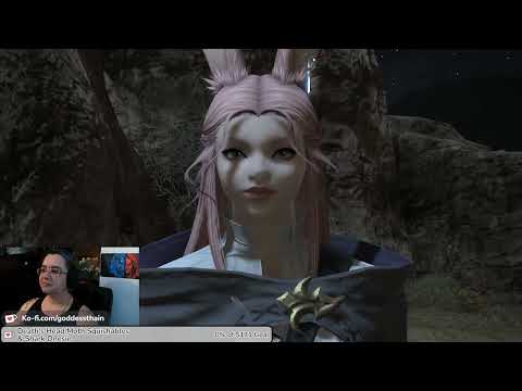 Day 37 chat-stream in FFXIV (Astrologian lore & level 35 job quest)