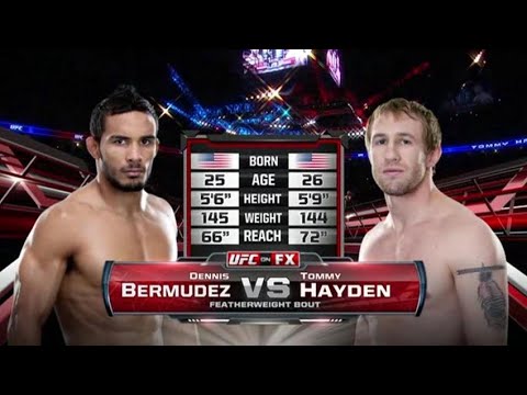 Dennis Bermudez vs Tommy Hayden full fight