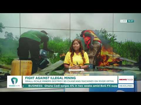 Anti-Galamsey Crackdown: 80 Chanfang Machines Destroyed Along River Offin | Ghana News