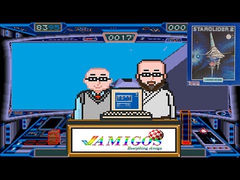 Starglider 2 II Review | Amigos: Everything Amiga Podcast 195 | Commdore Amiga