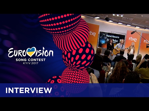 Manel Navarro (Spain): 'My song is an anthem for love'