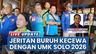 UMK Solo 2026 Tak Sesuai Harapan, Buruh Ancam Keluar dari Dewan Pengupah & Turun ke Jalan