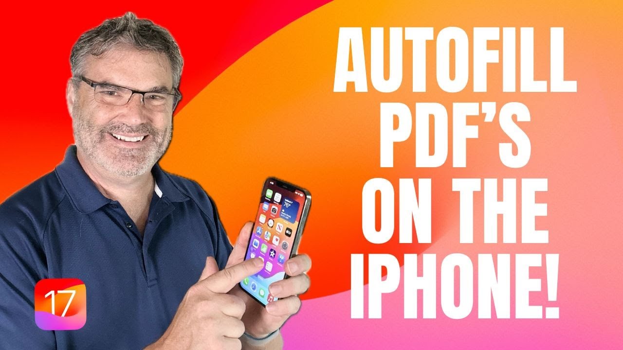New in iOS 17 - Simplify PDF Form Completion on the iPhone with Autofill!