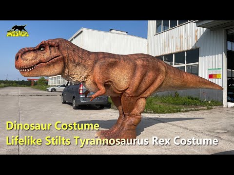 Lifelike Stilts Tyrannosaurus Rex Costume | Dinosaur Costume