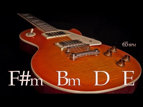 Backing Track Sad Guitar Ballad F# minor