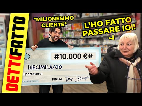 "Posso passare?" Convinciamo una Signora di aver Perso 10.000€ - [Detto Fatto ep. 65] - theShow