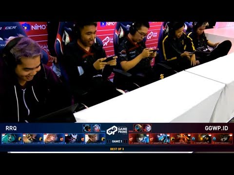 RRQ vs GGWP ID || Bekraf Game Prime 2018 Match 1