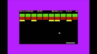 VIC Breakout for the Commodore VIC-20 / Commodore VC-20