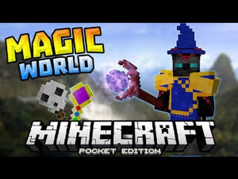Insane Magic in Minecraft! MCPE Mod Showcase