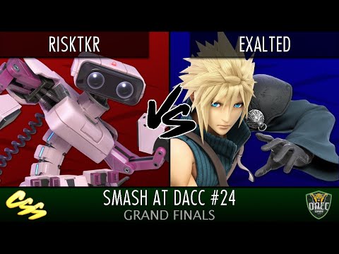 [Smash at DACC #24] Grand Finals: RiskTKR (ROB) vs Exalted (Cloud, Joker)
