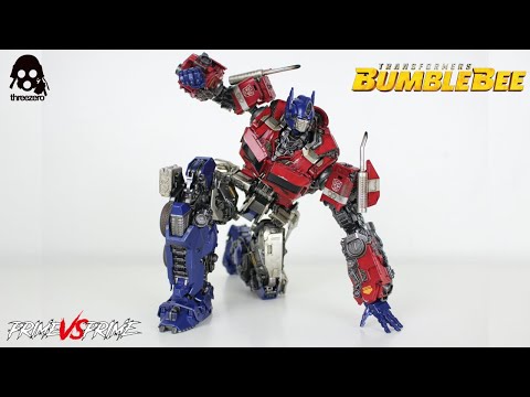 ThreeZero DLX Optimus Prime Transformers Bumblebee Articulation Demonstration/Test