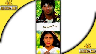 Download lagu Tujhe Dekha To Ye 4K Status🥰DDLJ💛Kumar Sanu🥰Sahrukh & Kajol😊4K Full Screen Status🥰Old Is Gold mp3