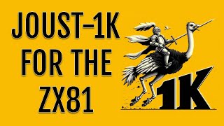 Joust-1k - The classic arcade game gets the Dr. Beep treatment!