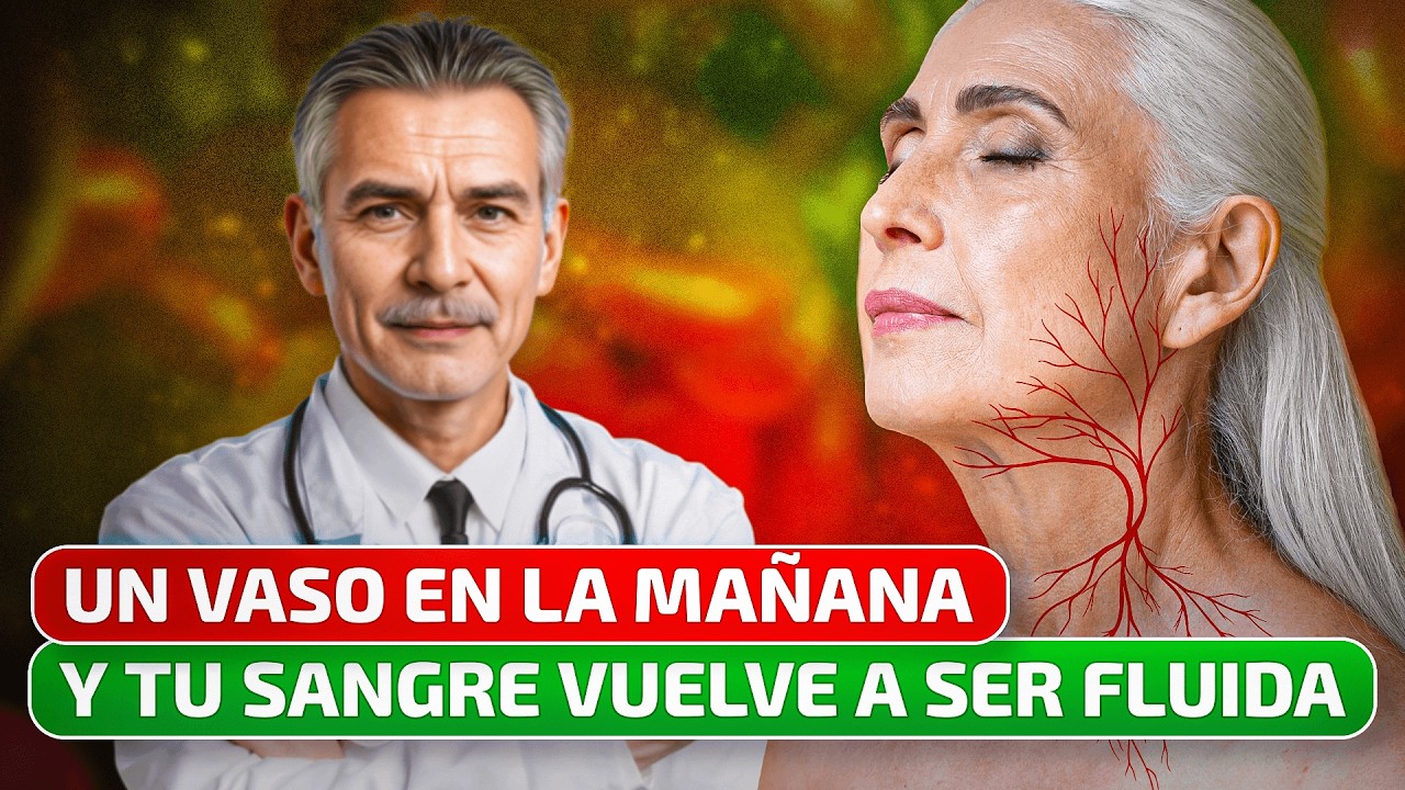 1 MÉTODO SIMPLE diluye la sangre mejor que la aspirina y la hace fluir como a los 19 años