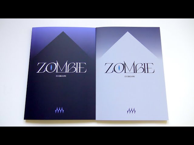 Vídeo relacionado con ZOMBIE - 5th Single Album (Random Ver.) Photo Book + CD-R + Postcard + Handwritten Lyric Card + Folding Poster + 3 Extra Photocards Official K-POP Sealed Album