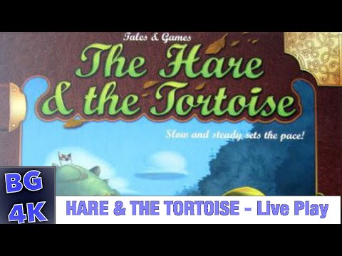 The Hare and the Tortoise - Boardgames4K Live Play