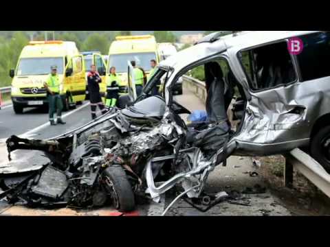 Un mort en accident a l'autovia d'Andratx