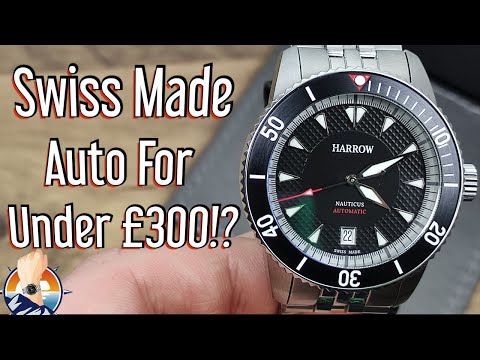 Best Budget Swiss Automatic? Harrow Nauticus Review #swissmade #microbrand