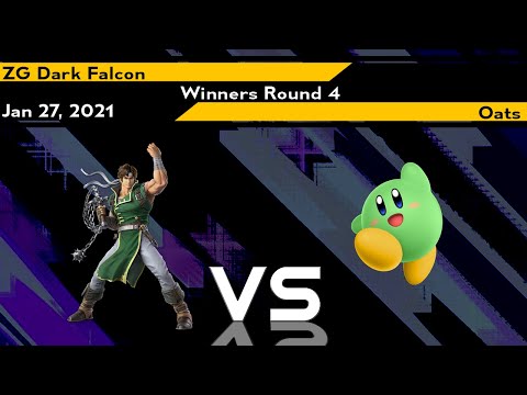 [Smash Ultimate] XeNOwifi 46 (Winners Round 4) - Oats vs ZG  Dark Falcon