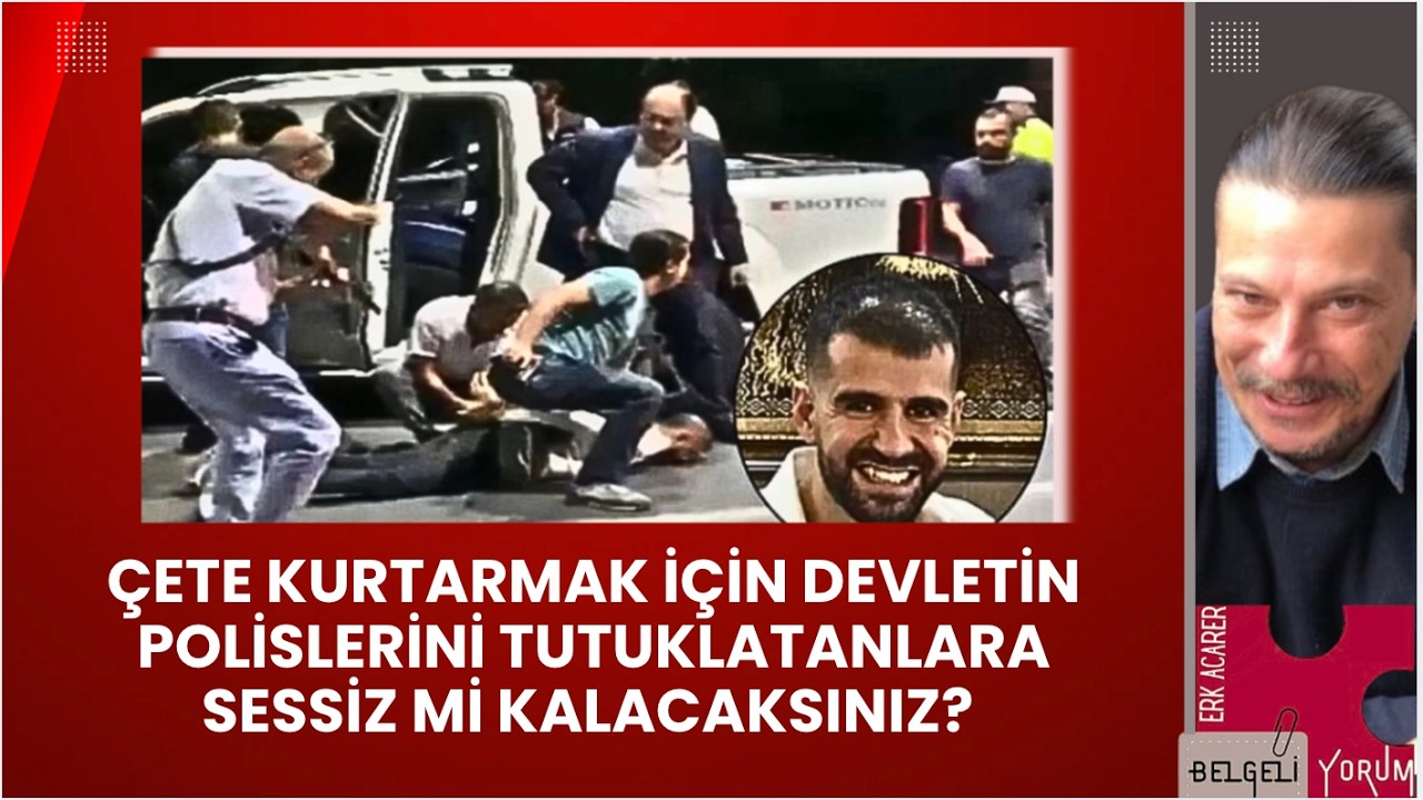 AYHAN BORA KAPLAN SUÇ ÖRGÜTÜNÜ KURTARMAK İÇİN DEVLETİN POLİSLERİNİ TUTUKLATTILAR!