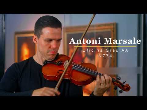 Vídeo de Violino Antoni Marsale Oficina 2025 Grau AA n734