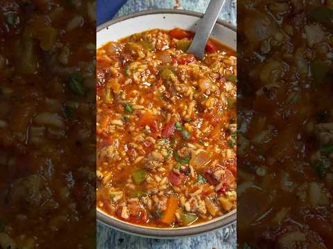 The Ultimate Stuffed Pepper Soup