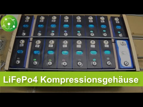 LiFePo4 Kompressionsgehäuse - Part 1
