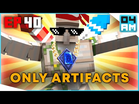 I CAN ONLY USE ARTIFACTS XD Minecraft Dungeons: Hardcore Survival Episode 40 (1 LIFE Gameplay)