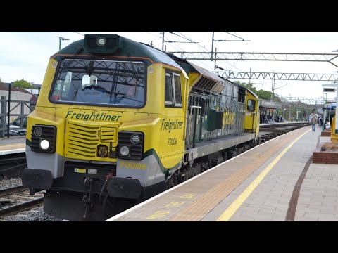 Freightliner Class 70 Departing Watford Junction with a tone. 27/04/23.