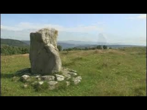 Graveyard Of The Picts With Bagpipes Music On History Visit To Garbeg Highlands Of Scotland