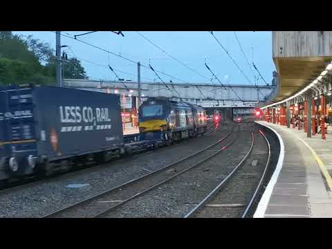 68016/68017 4m48 Mossend Euroterminal - Daventry Tesco, 11th July 2022