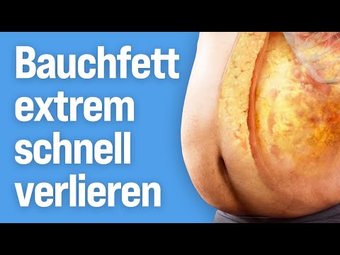 Wie man Bauchfett EXTREM schnell verbrennt: 8 unbekannte Tricks!