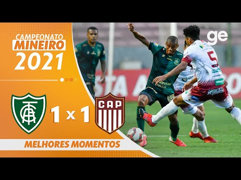 Gols e lances de América-MG x Patrocinense