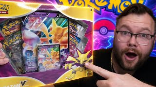 I Opened the Pokémon Alakazam V Boxes From Sword & Shield!