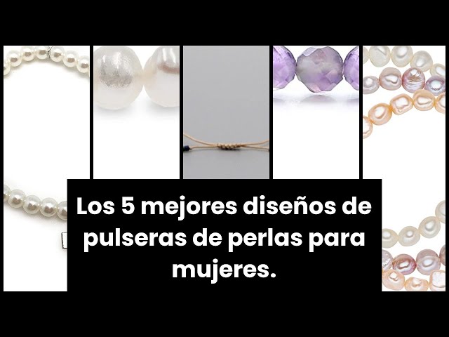 Vídeo relacionado con Valero Pearls Pulsera para Mujer Perlas de agua dulce de cultivo