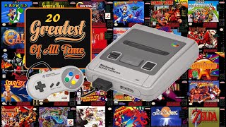 The 20 Greatest Super Nintendo Games Of All-Time