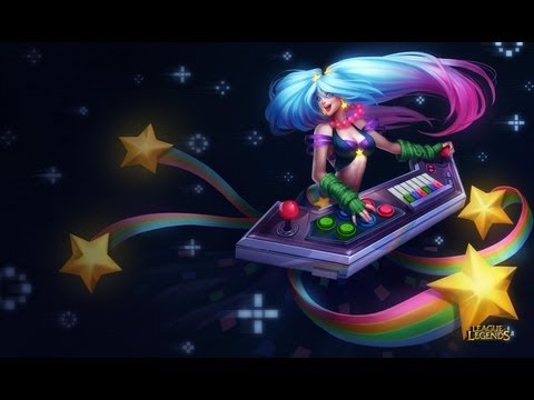 Arcade Sona - Skin Spotlight league of legends