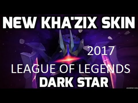 DARK START KHA'ZIX Skin - Spotlight Kha'zix new skin 2017 | League of Legends new skin 2017