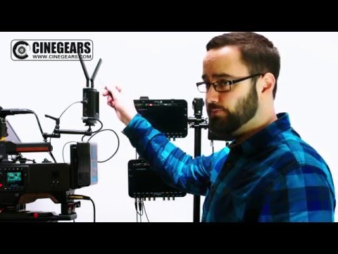 Cinegears Ghost-Eye Wireless Video Transmission Channels Setting for Multiple Receivers