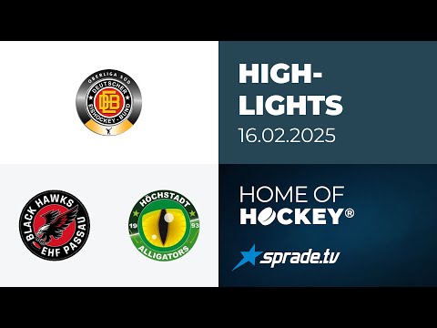 16.02.2025 - Highlights - EHF Passau Black Hawks vs. Höchstadter EC