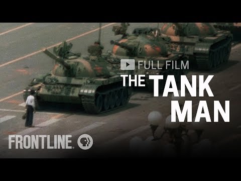 Tank Man - Tiananmen Square Bejing, China 1989