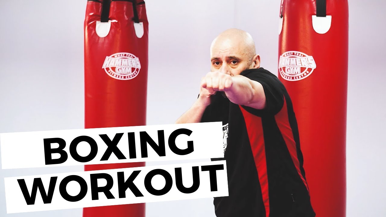 Boxfit Full Workout With Eddie // Hammer's at Home Workouts