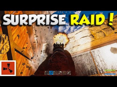 HQM FARM gets WIPED by an ONLINE ROCKET RAID! | RUST